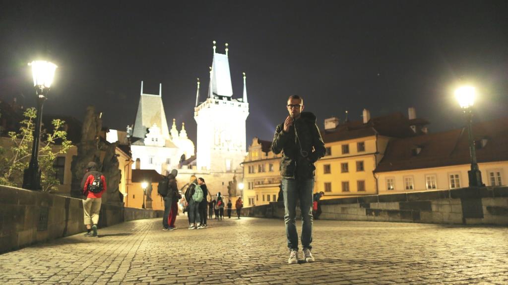 ночная Прага
